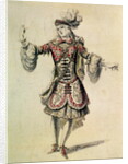 Costume design for a male dancer, c.1681 by Jean Derain