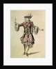 Costume design for a male dancer, c.1681 by Jean Derain