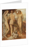The Judgement of Paris by George Frederic Watts