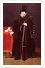 Portrait of William Cecil, 1st Baron Burghley Lord High Treasurer by English School