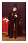 Portrait of William Cecil, 1st Baron Burghley Lord High Treasurer by English School