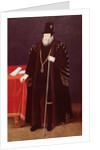 Portrait of William Cecil, 1st Baron Burghley Lord High Treasurer by English School
