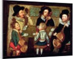 Musicians at Wadley House by English School