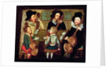 Musicians at Wadley House by English School