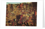 Kermesse with Theatre and Procession by Pieter the Younger Brueghel