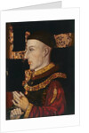 Portrait of Henry V by School English
