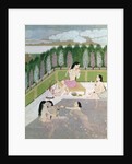 Girls Bathing, Pahari Style, Kangra School, Himachel Pradesh, 18th century by Indian School