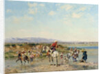 Arabs at an Oasis by Georges Washington