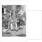 He Stops at the Sign of the Weathervane by Howard Pyle (after)