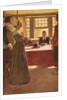 Mary Dyer Brought Before Governor Endicott by Howard (after) Pyle