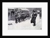 The Puritan Governor Interrupting the Christmas Sports by Howard Pyle