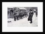 The Puritan Governor Interrupting the Christmas Sports by Howard Pyle