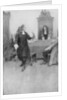 An Interview between Sir Edmund Andros and James Blair illustration from 'Colonies and Nation' by Woodrow Wilson, pub. in Harper's Magazine, 1901 by Howard Pyle