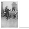 An Interview between Sir Edmund Andros and James Blair illustration from 'Colonies and Nation' by Woodrow Wilson, pub. in Harper's Magazine, 1901 by Howard Pyle