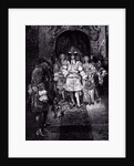 Quaker and King at Whitehall by Howard (after) Pyle