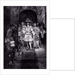 Quaker and King at Whitehall by Howard (after) Pyle