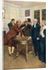 A Committee of Patriots Delivering an Ultimatum to a King's Councillor by Howard (after) Pyle