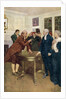A Committee of Patriots Delivering an Ultimatum to a King's Councillor by Howard (after) Pyle