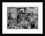 The Mob Attempting to Force a Stamp Officer to Resign, from Harper's Magazine, 1882 by Howard (after) Pyle