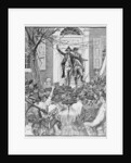 Alexander Hamilton Addressing the Mob by Howard Pyle