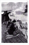 Watching the Fight at Bunker Hill by Howard Pyle