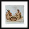 Indian Man and Woman Eating by John White