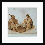 Indian Man and Woman Eating by John White