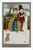 Sunday Morning, Victorian card by Florence Hardy