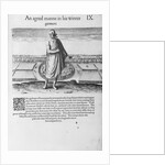 Old Indian Man in his Winter Garment by John White