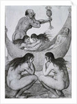 Indians of Brazil Mourning over a Dead Man by John White