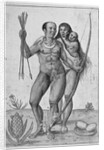 Brazilian Indian Man, Woman and Child by John White