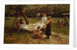 The Apple Gatherers, 1880 by Frederick Morgan