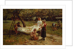 The Apple Gatherers, 1880 by Frederick Morgan