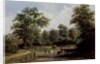 Landscape with cows, 19th century by Alfred Vickers
