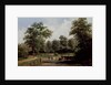 Landscape with cows, 19th century by Alfred Vickers
