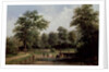 Landscape with cows, 19th century by Alfred Vickers