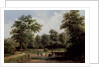 Landscape with cows, 19th century by Alfred Vickers