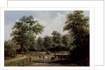 Landscape with cows, 19th century by Alfred Vickers