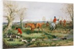 Hunting Scene by Henry Thomas Alken