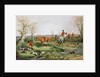 Hunting Scene by Henry Thomas Alken