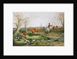 Hunting Scene by Henry Thomas Alken