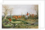 Hunting Scene by Henry Thomas Alken