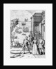 Parting of Columbus with Ferdinand and Isabella by Theodor de (after) Bry
