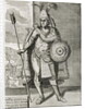 Portrait of Montezuma II from 'The Narrative and Critical History of America', edited by Justin Winsor, London, 1886 by English School