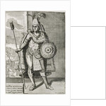 Portrait of Montezuma II from 'The Narrative and Critical History of America', edited by Justin Winsor, London, 1886 by English School