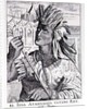 Portrait of the Last Inca Chief, Atahualpa by English School