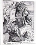 Portrait of the Last Inca Chief, Atahualpa by English School