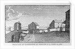 Reception of Washington at Trenton, New Jersey, April 21, 1789 by American School