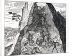 Mining, Frankfurt, 1602 by Theodor de (after) Bry