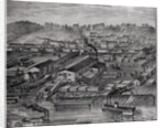 Soho Saw and Planing Mills and Barge Yards, G.O. Fawcett, Second Avenue, 14th Ward, Pittsburgh, PA by American School